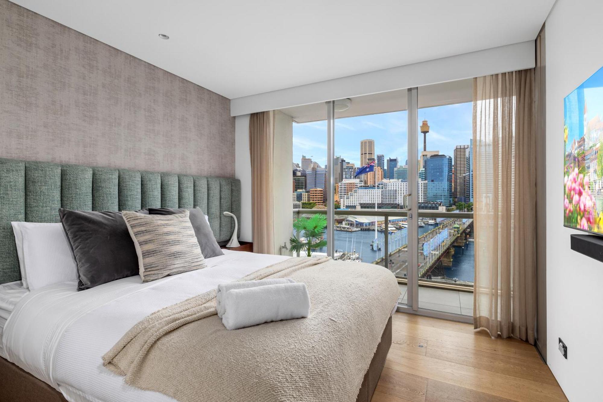 3 Bedroom Darling Harbour Apartment Sydney Exteriör bild