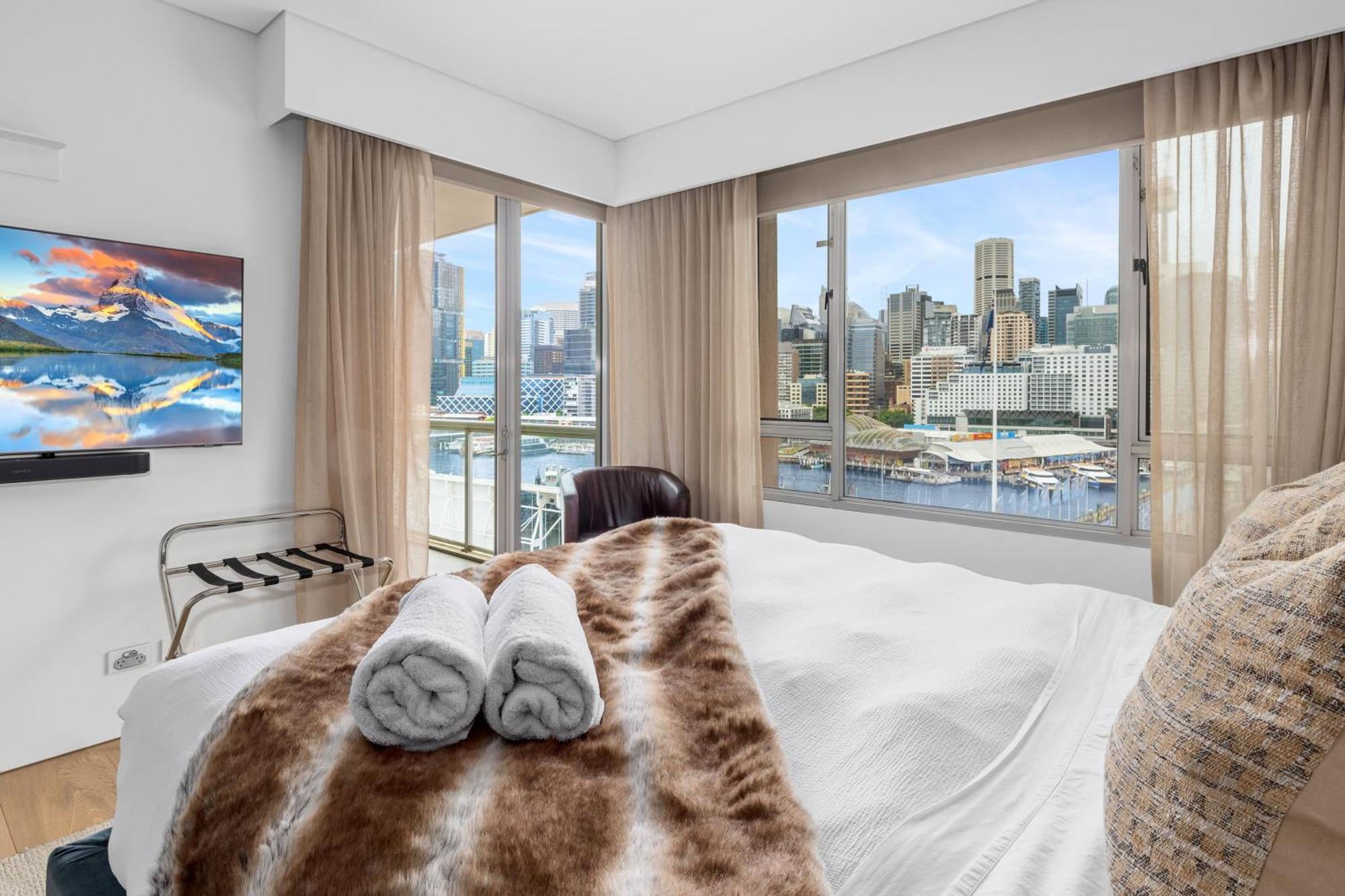 3 Bedroom Darling Harbour Apartment Sydney Exteriör bild